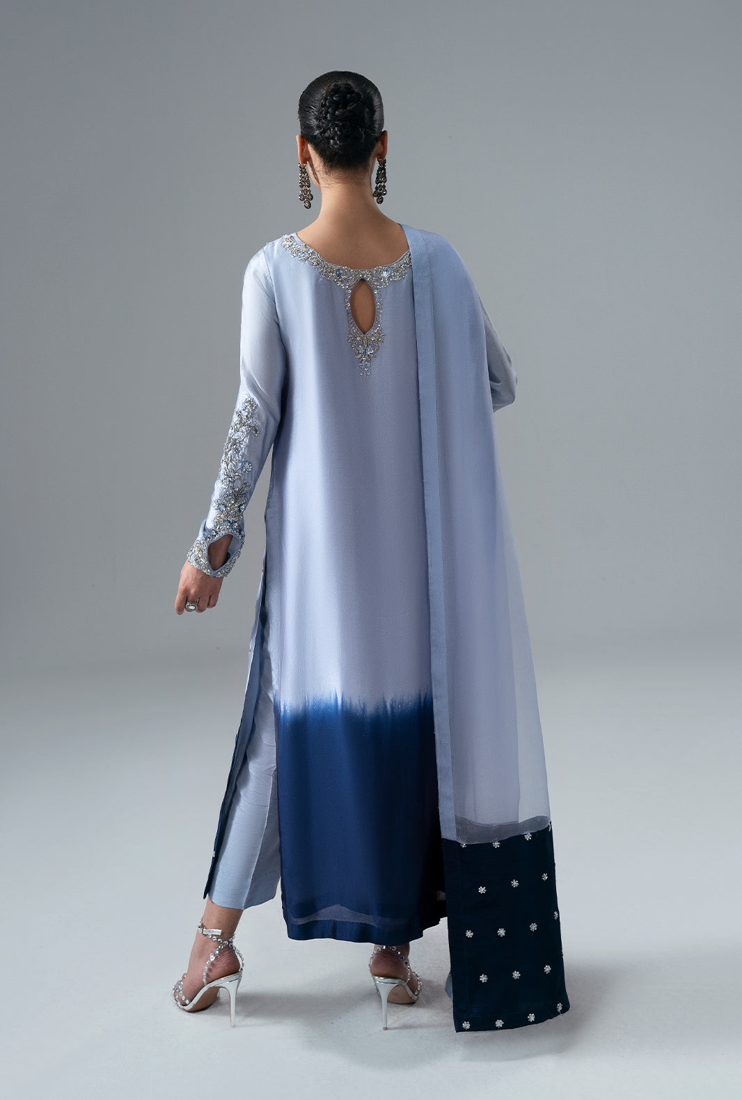 Ajr Couture | Symphony Pret 26 | Sapphire by Ajr Couture - Designer Dress  - Type : Ladies Clothes - Available at Libayah - 100% Original 