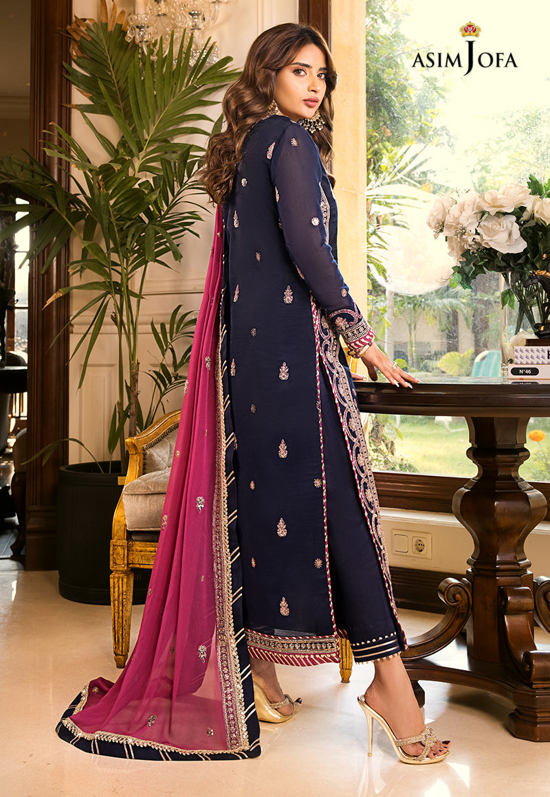 Asim Jofa | Signature Styles | AJSM-09 by Asim Jofa - Designer Dress - Type: Formal - Available at Libayah - 100% Original