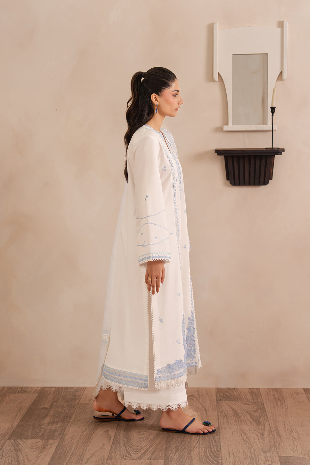 Afrozeh | Muted Muse 26 | Pearl by Afrozeh - Designer Dress  - Type : Ladies Clothes - Available at Libayah - 100% Original 