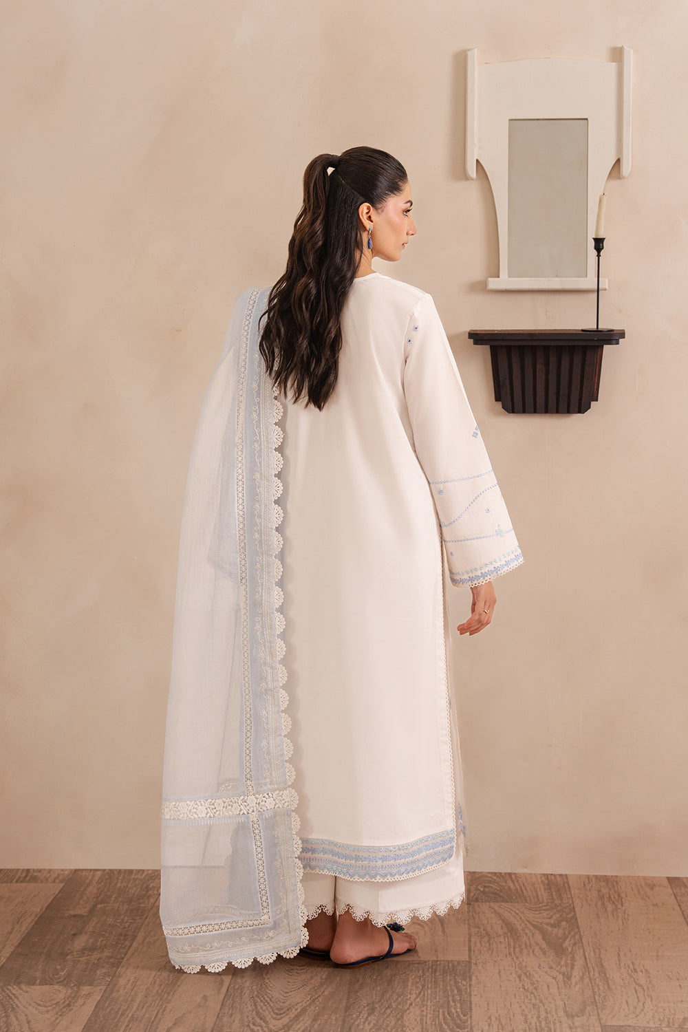 Afrozeh | Muted Muse 26 | Pearl by Afrozeh - Designer Dress  - Type : Ladies Clothes - Available at Libayah - 100% Original 