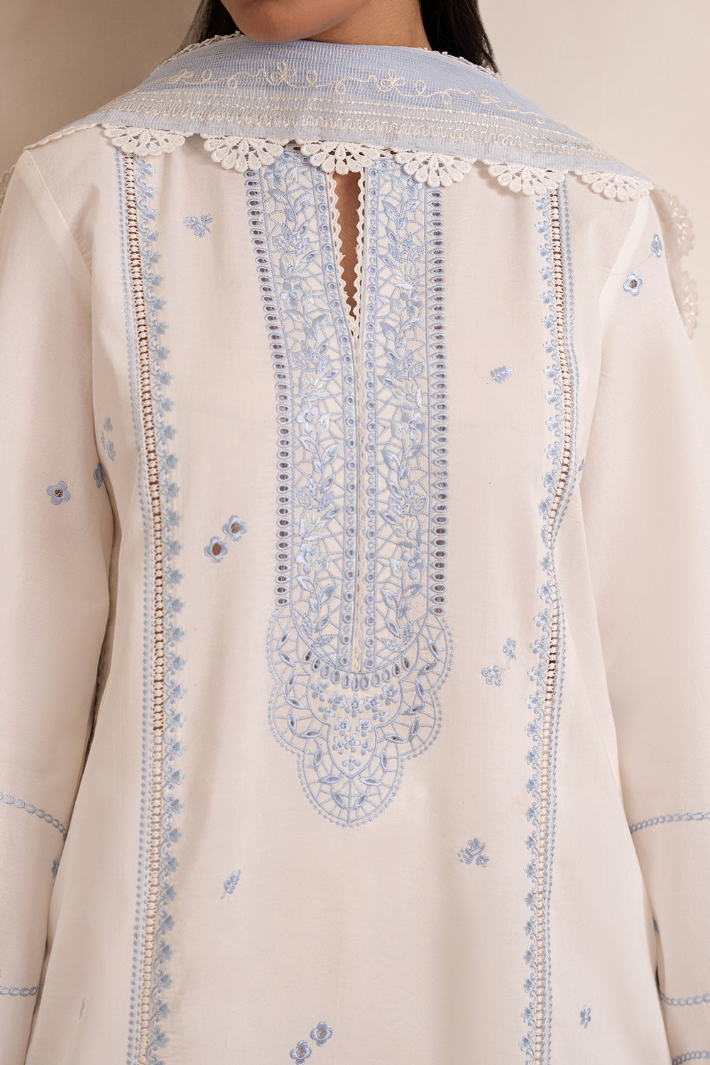 Afrozeh | Muted Muse 26 | Pearl by Afrozeh - Designer Dress  - Type : Ladies Clothes - Available at Libayah - 100% Original 