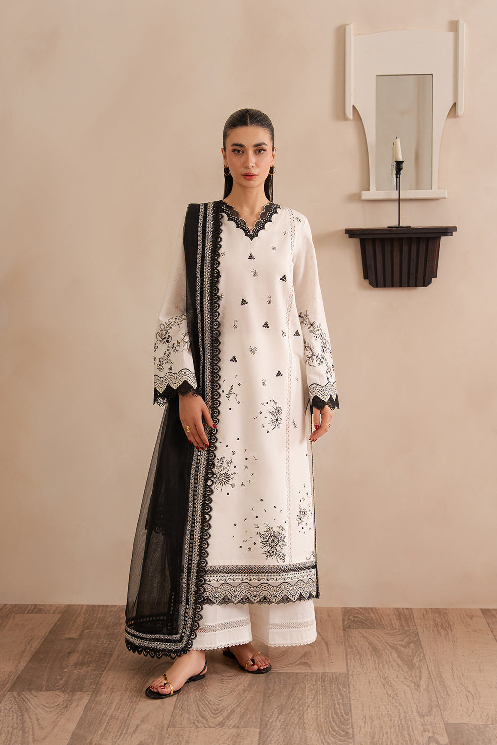 Afrozeh | Muted Muse 26 | Poise by Afrozeh - Designer Dress  - Type : Ladies Clothes - Available at Libayah - 100% Original 