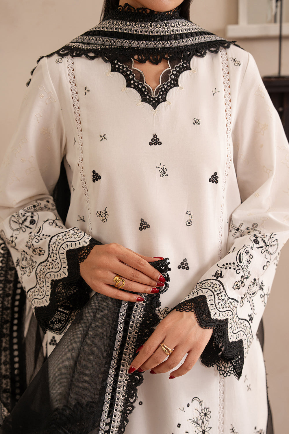 Afrozeh | Muted Muse 26 | Poise by Afrozeh - Designer Dress  - Type : Ladies Clothes - Available at Libayah - 100% Original 