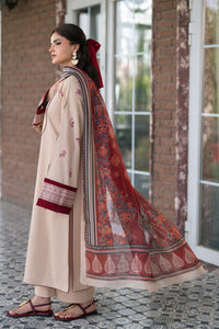 Alizeh | Printed Lawn | AF-EL-7078-Tan by Alizeh - Designer Dress  - Type : Ladies Clothes - Available at Libayah - 100% Original 