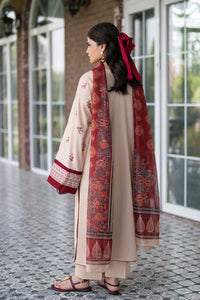 Alizeh | Printed Lawn | AF-EL-7078-Tan by Alizeh - Designer Dress  - Type : Ladies Clothes - Available at Libayah - 100% Original 