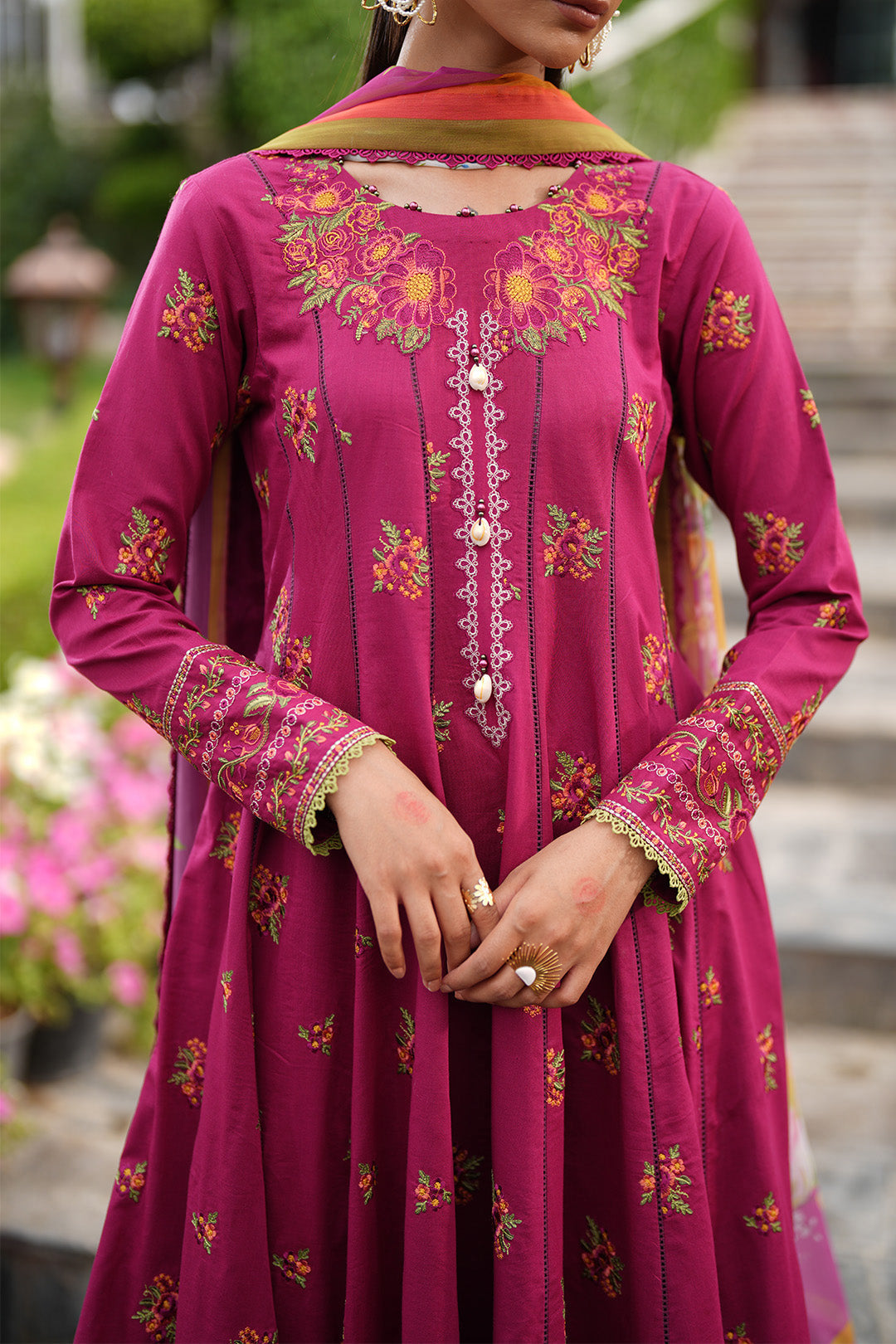 Alizeh | Printed Lawn | AF-EL-7070-Riya by Alizeh - Designer Dress  - Type : Ladies Clothes - Available at Libayah - 100% Original 