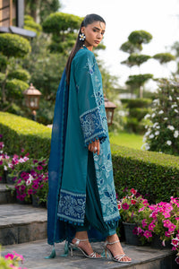 Alizeh | Printed Lawn | AF-EL-7071-Bloom by Alizeh - Designer Dress  - Type : Ladies Clothes - Available at Libayah - 100% Original 