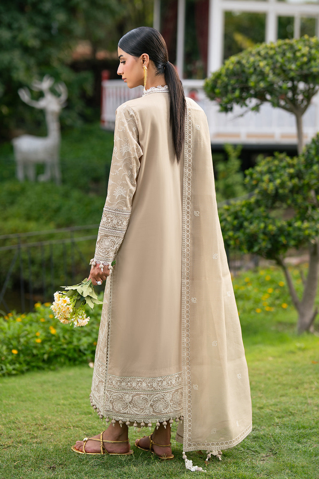 Alizeh | Printed Lawn | AF-EL-7069-Drape by Alizeh - Designer Dress  - Type : Ladies Clothes - Available at Libayah - 100% Original 