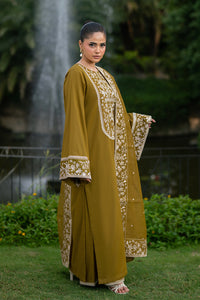 Alizeh | Printed Lawn | AF-EL-7075-Moss by Alizeh - Designer Dress  - Type : Ladies Clothes - Available at Libayah - 100% Original 