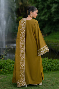 Alizeh | Printed Lawn | AF-EL-7075-Moss by Alizeh - Designer Dress  - Type : Ladies Clothes - Available at Libayah - 100% Original 