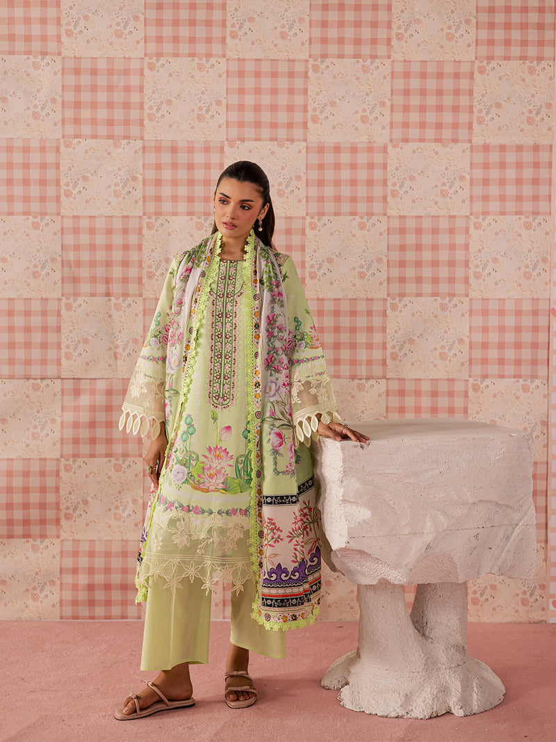 Mahnur | Afsana Lawn 26 | AL-01 by Mahnur - Designer Dress  - Type : Ladies Clothes - Available at Libayah - 100% Original 