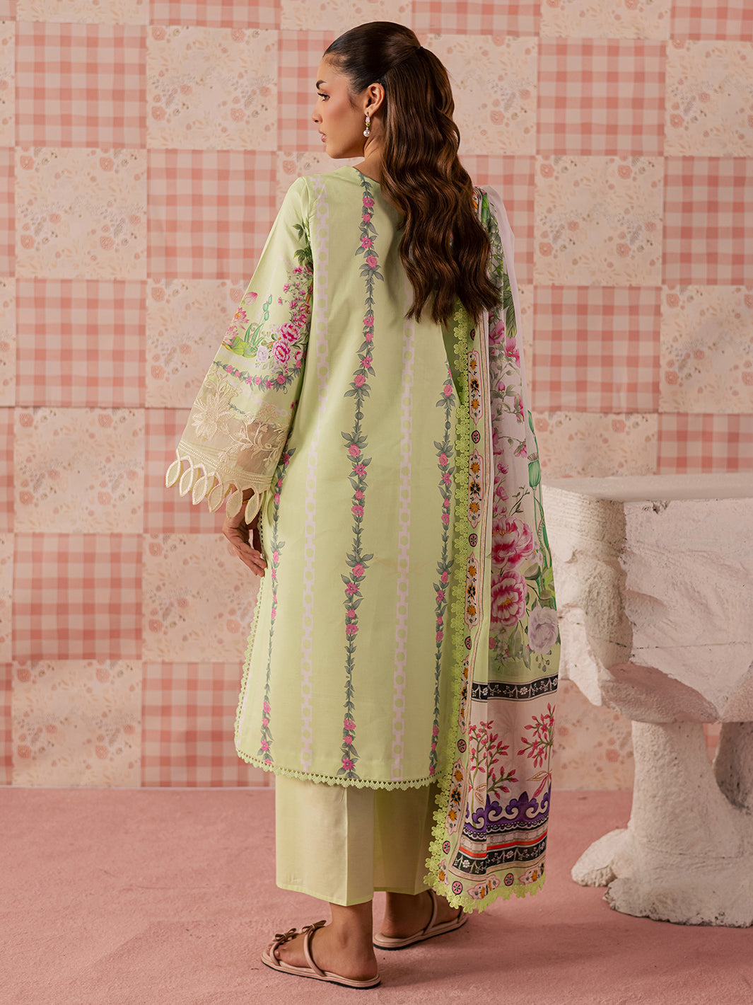 Mahnur | Afsana Lawn 26 | AL-01 by Mahnur - Designer Dress  - Type : Ladies Clothes - Available at Libayah - 100% Original 