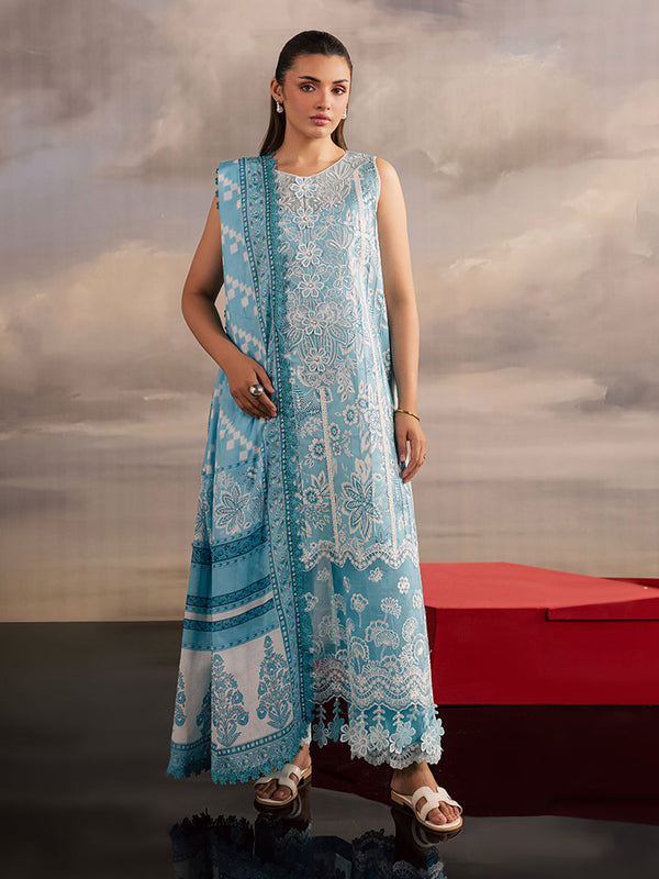 Mahnur | Afsana Lawn 26 | AL-02 by Mahnur - Designer Dress  - Type : Ladies Clothes - Available at Libayah - 100% Original 