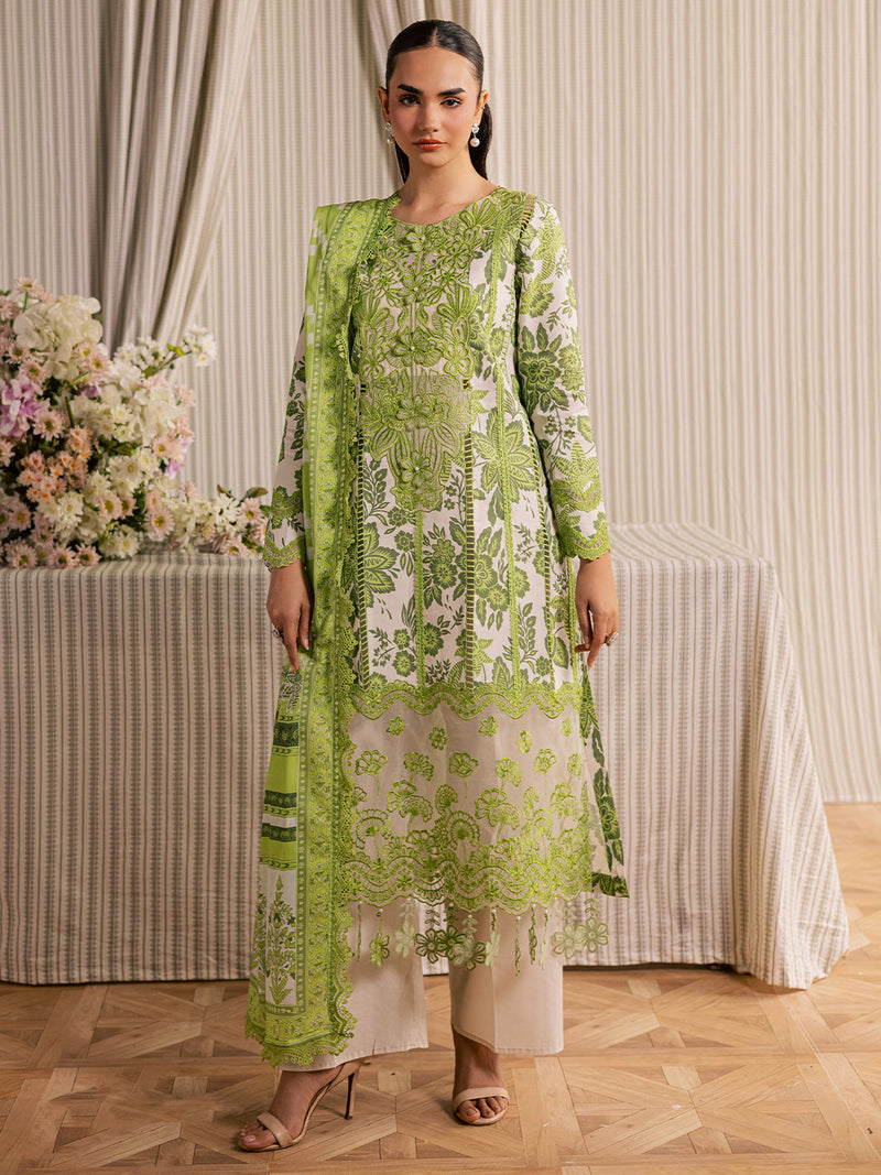 Mahnur | Afsana Lawn 26 | AL-03 by Mahnur - Designer Dress  - Type : Ladies Clothes - Available at Libayah - 100% Original 