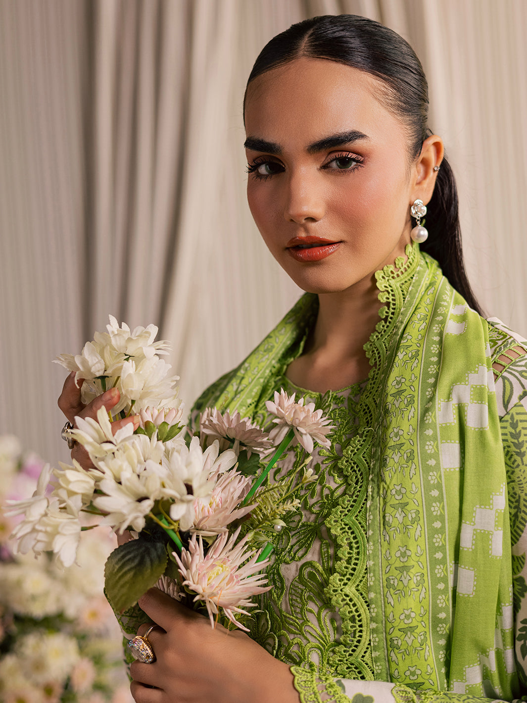 Mahnur | Afsana Lawn 26 | AL-03 by Mahnur - Designer Dress  - Type : Ladies Clothes - Available at Libayah - 100% Original 