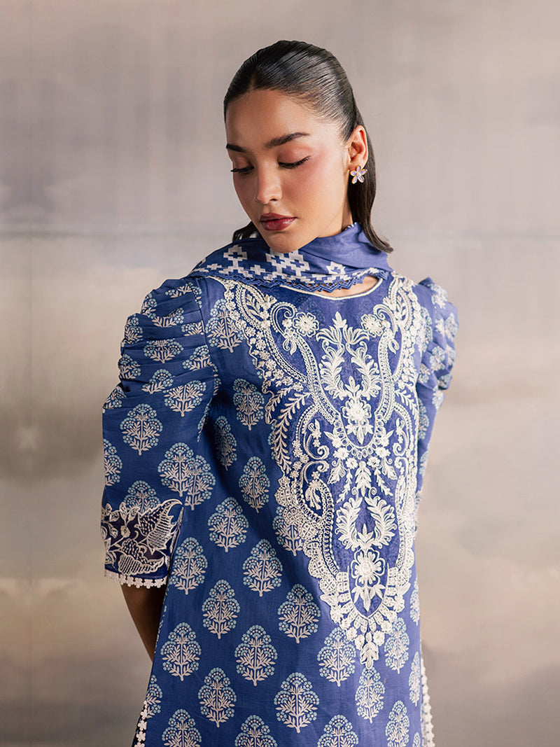Mahnur | Afsana Lawn 26 | AL-04 by Mahnur - Designer Dress  - Type : Ladies Clothes - Available at Libayah - 100% Original 