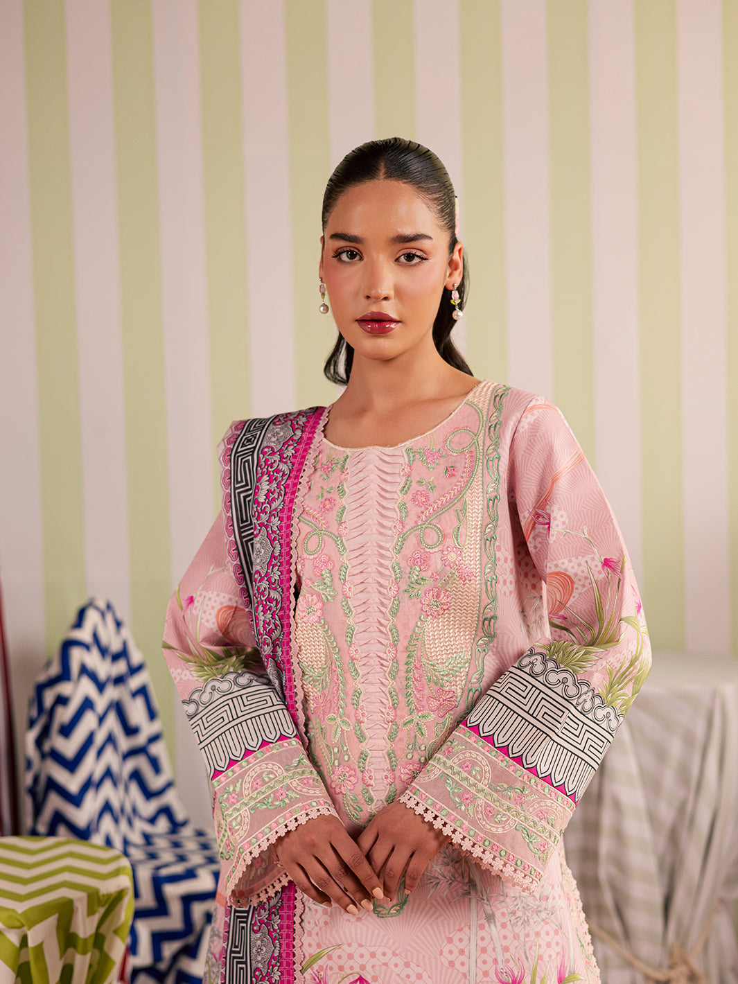 Mahnur | Afsana Lawn 26 | AL-06 by Mahnur - Designer Dress  - Type : Ladies Clothes - Available at Libayah - 100% Original 