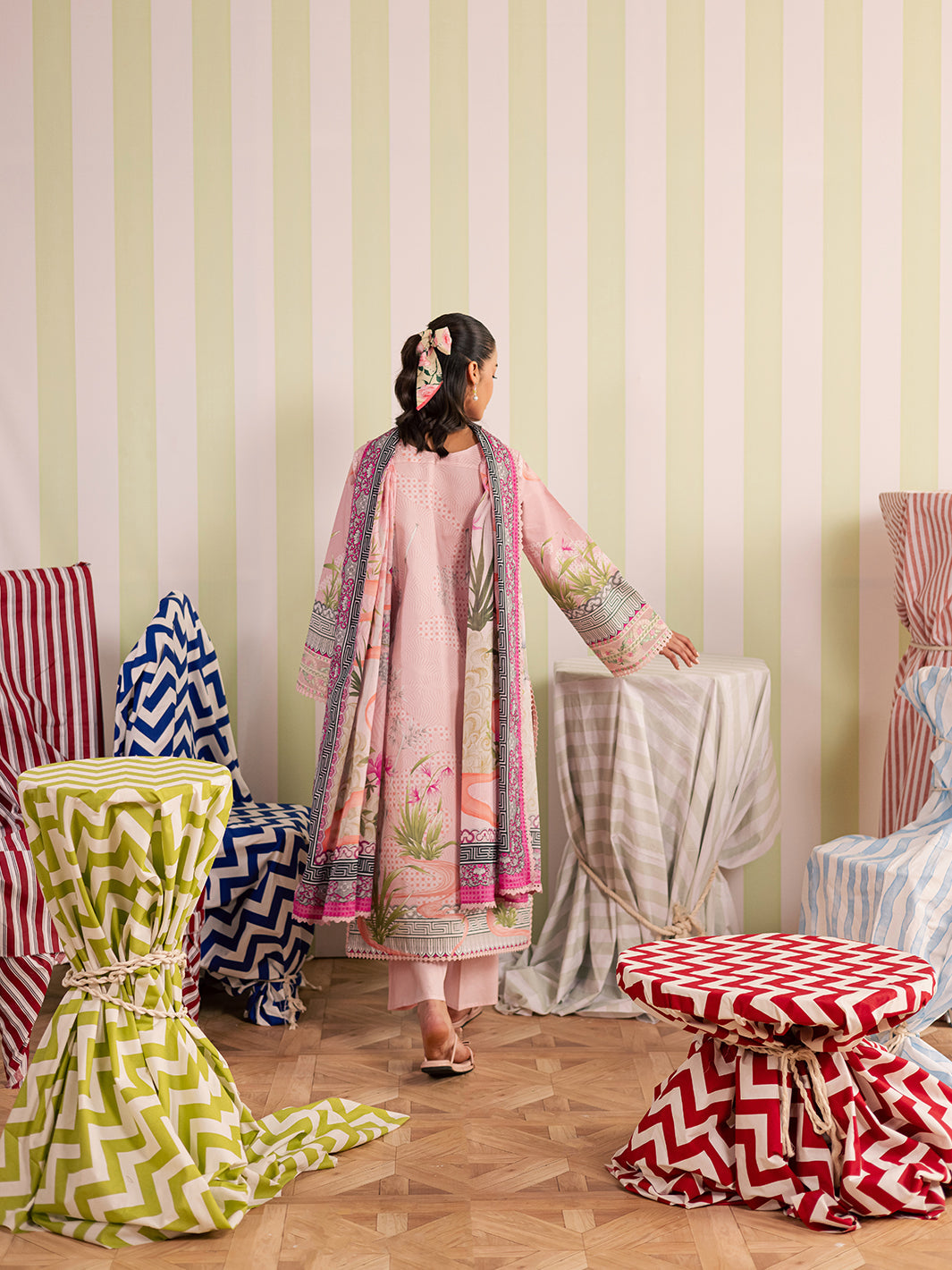 Mahnur | Afsana Lawn 26 | AL-06 by Mahnur - Designer Dress  - Type : Ladies Clothes - Available at Libayah - 100% Original 