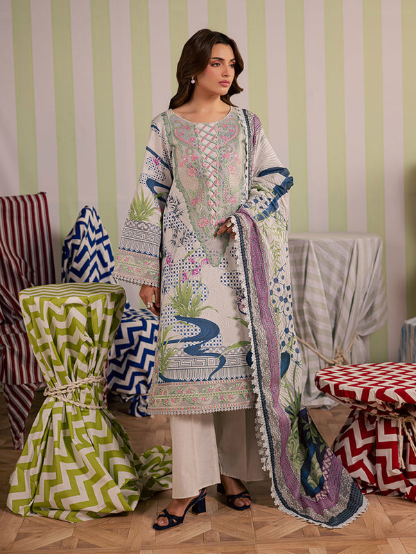 Mahnur | Afsana Lawn 26 | AL-07 by Mahnur - Designer Dress  - Type : Ladies Clothes - Available at Libayah - 100% Original 