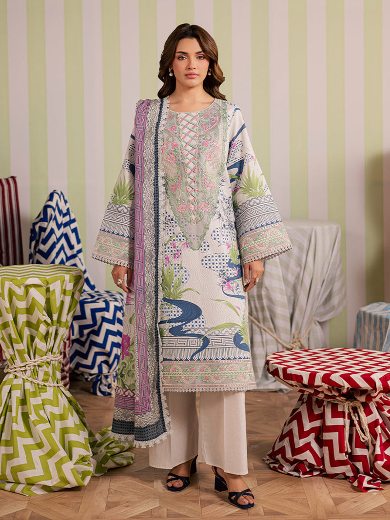 Mahnur | Afsana Lawn 26 | AL-07 by Mahnur - Designer Dress  - Type : Ladies Clothes - Available at Libayah - 100% Original 