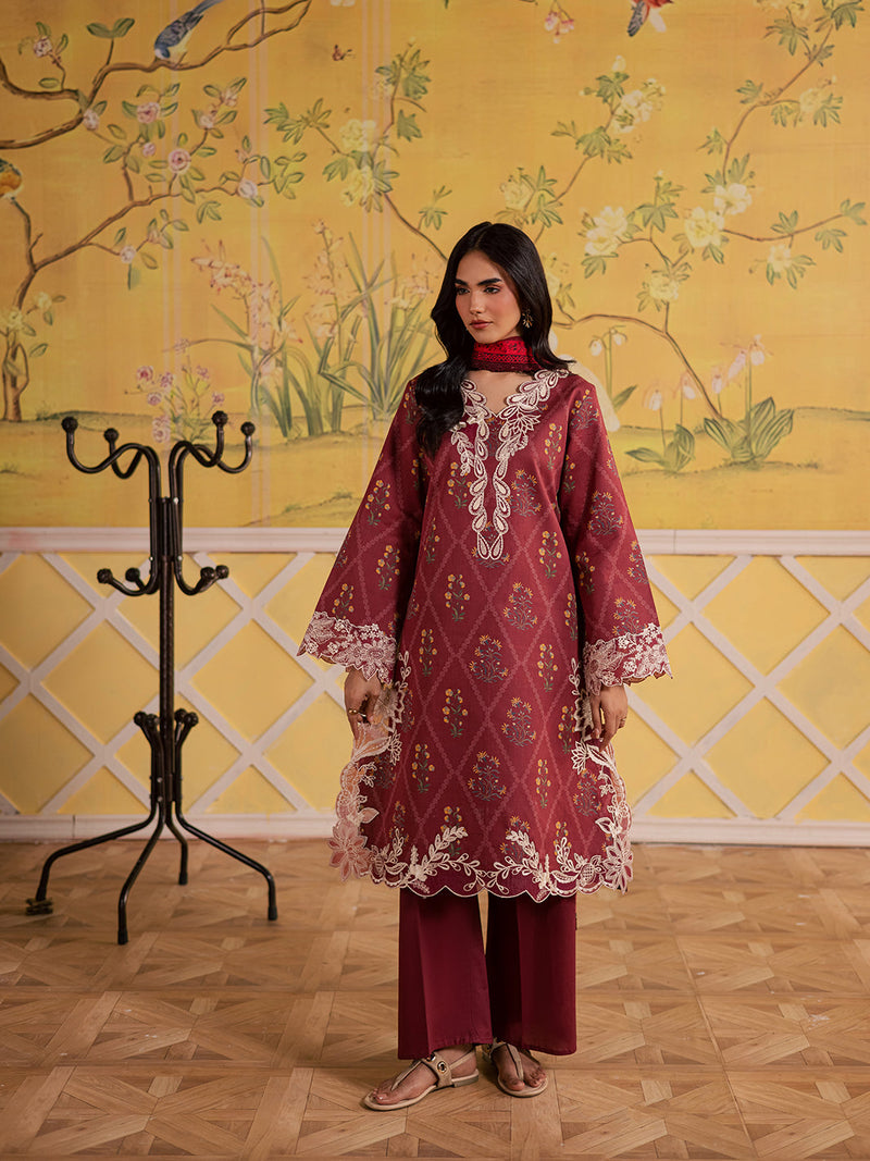 Mahnur | Afsana Lawn 26 | AL-09 by Mahnur - Designer Dress  - Type : Ladies Clothes - Available at Libayah - 100% Original 
