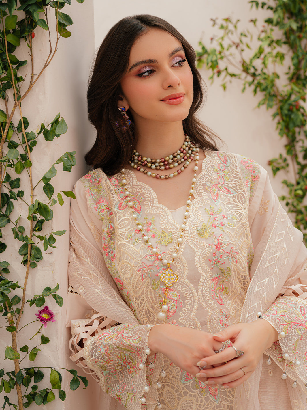 Mahnur | Allenura Luxury Lawn 24 | ALLORA by Mahnur - Designer Dress - Type: Ladies Clothes - Available at Libayah - 100% Original