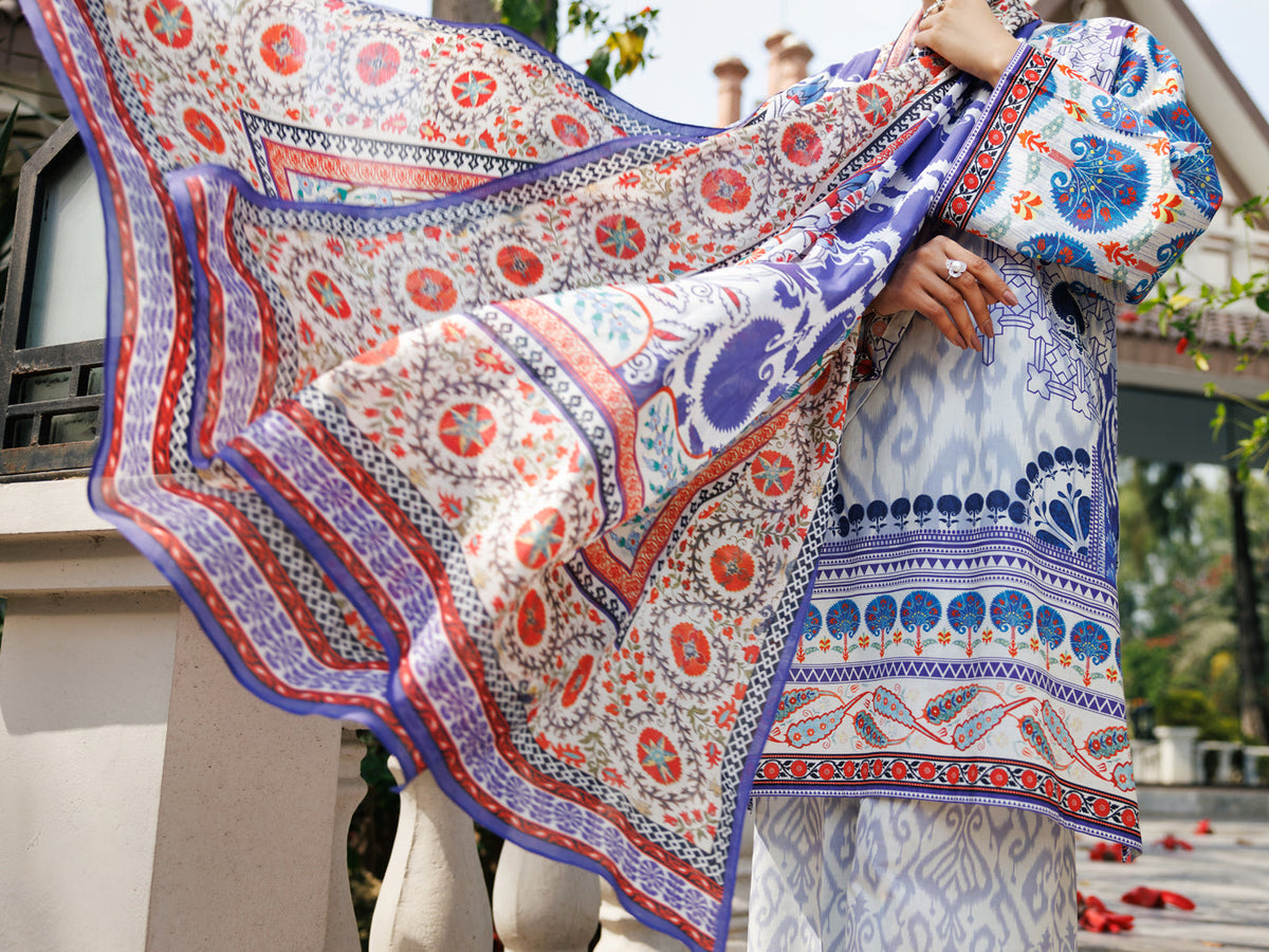 Almirah | Traditional Tale | ALP-3PS-2116 by Almirah - Designer Dress - Type: Ladies Clothes - Available at Libayah - 100% Original