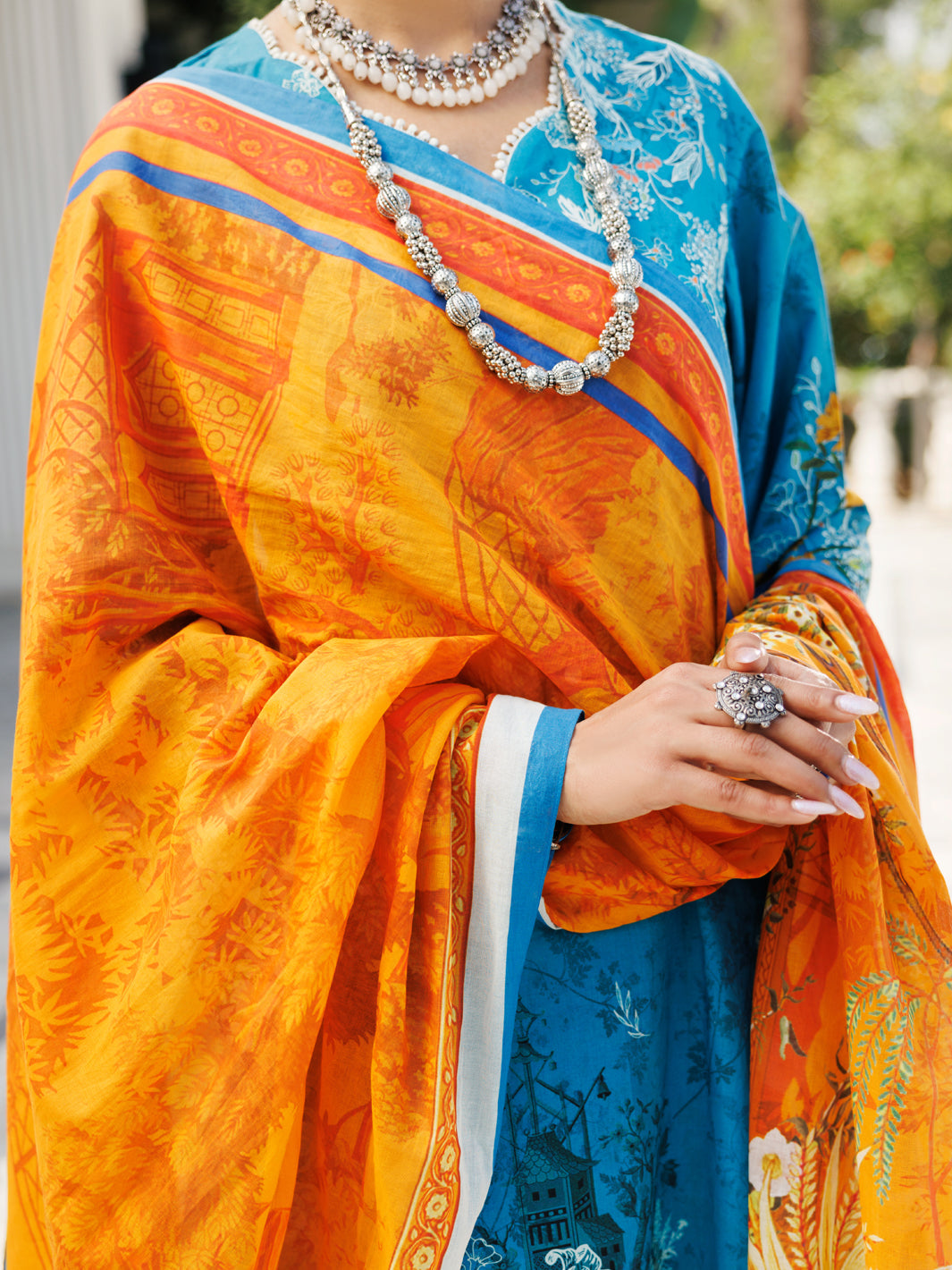 Almirah | Traditional Tale | ALP-3PS-2117 by Almirah - Designer Dress - Type: Ladies Clothes - Available at Libayah - 100% Original