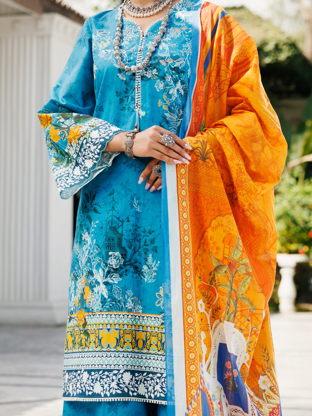 Almirah | Traditional Tale | ALP-3PS-2117 by Almirah - Designer Dress - Type: Ladies Clothes - Available at Libayah - 100% Original