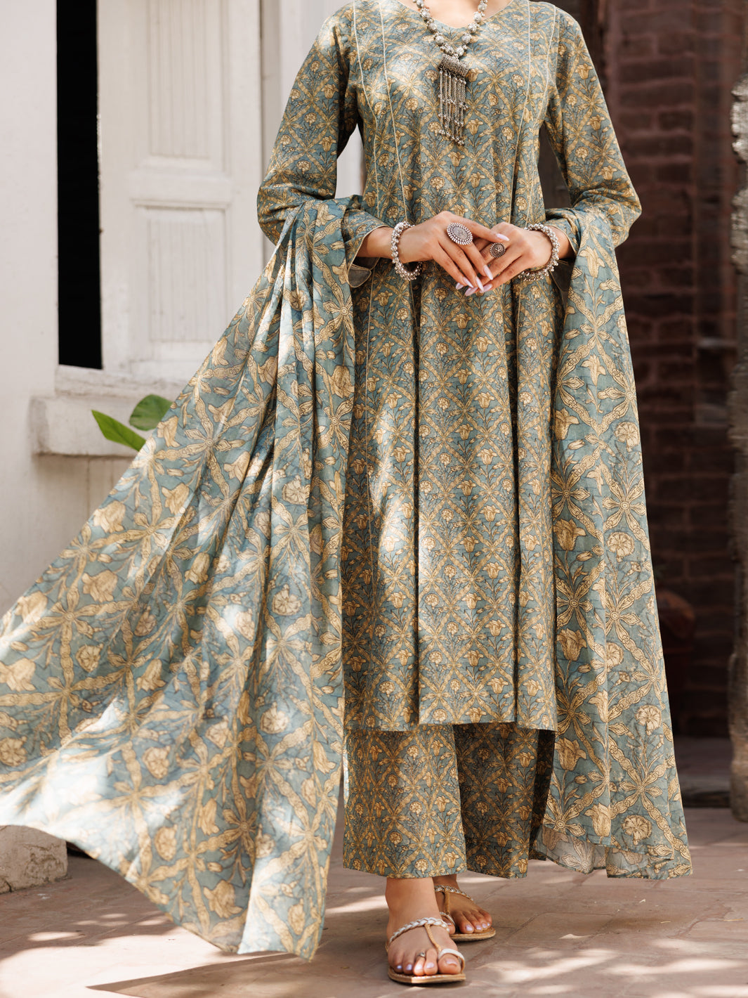 Almirah | Traditional Tale | ALP-3PS-2130 by Almirah - Designer Dress - Type: Ladies Clothes - Available at Libayah - 100% Original