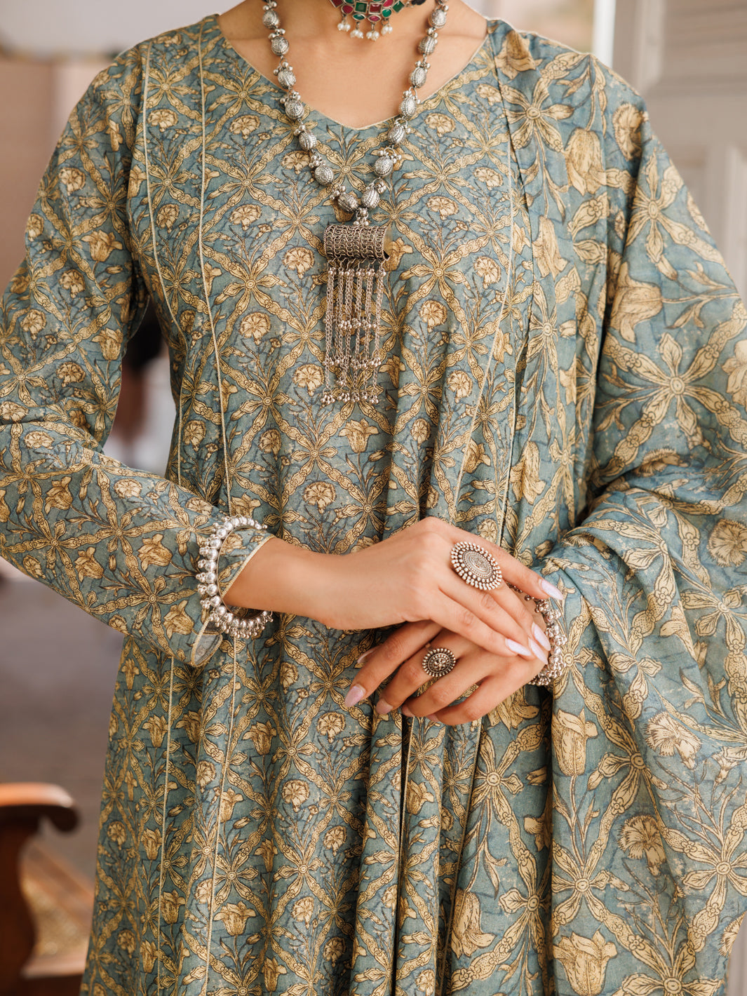 Almirah | Traditional Tale | ALP-3PS-2130 by Almirah - Designer Dress - Type: Ladies Clothes - Available at Libayah - 100% Original