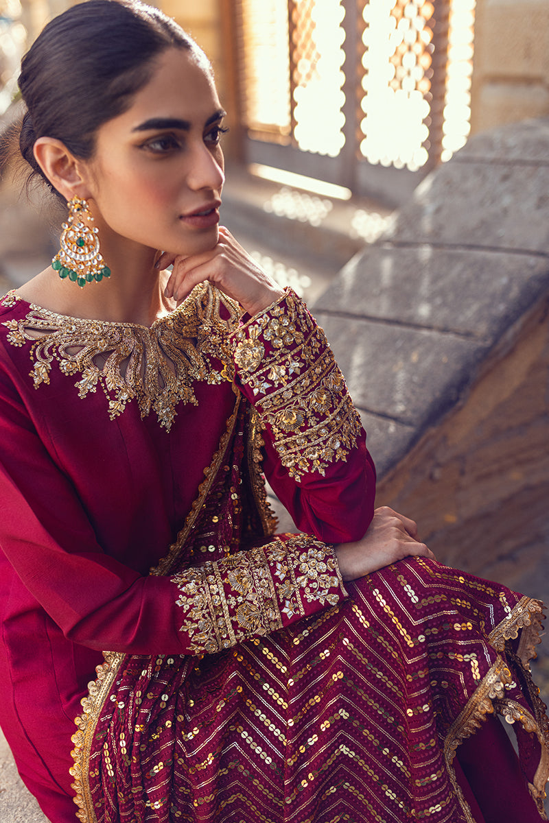 Sana Abbas | Wedding Formals | AMAL by Sana Abbas - Designer Dress - Type: Ladies Clothes - Available at Libayah - 100% Original