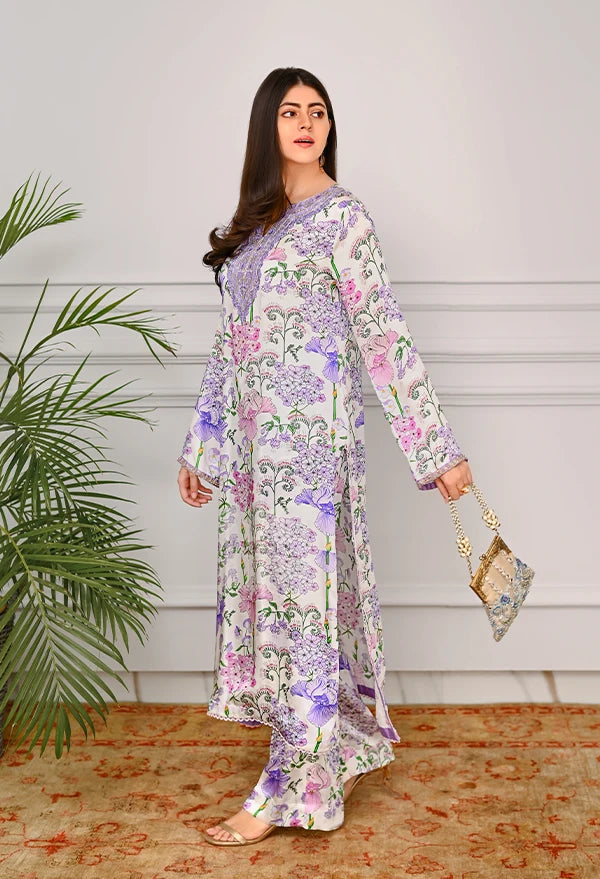Afrozeh | Basic Pret 26 RTW | NACRE by Afrozeh - Designer Dress  - Type : Ladies Clothes - Available at Libayah - 100% Original 
