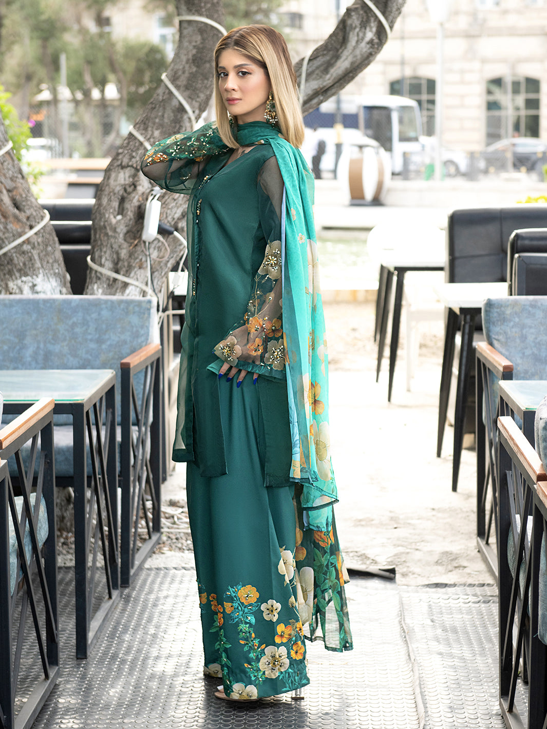 Ain | Venice Vibes | AN-155 by Ain - Designer Dress  - Type : Ladies Clothes - Available at Libayah - 100% Original 