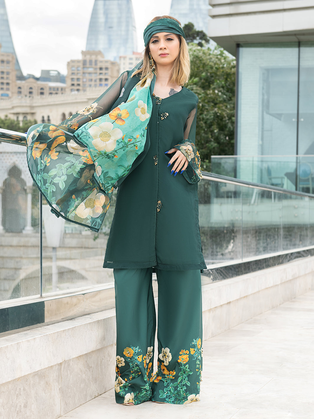 Ain | Venice Vibes | AN-155 by Ain - Designer Dress  - Type : Ladies Clothes - Available at Libayah - 100% Original 