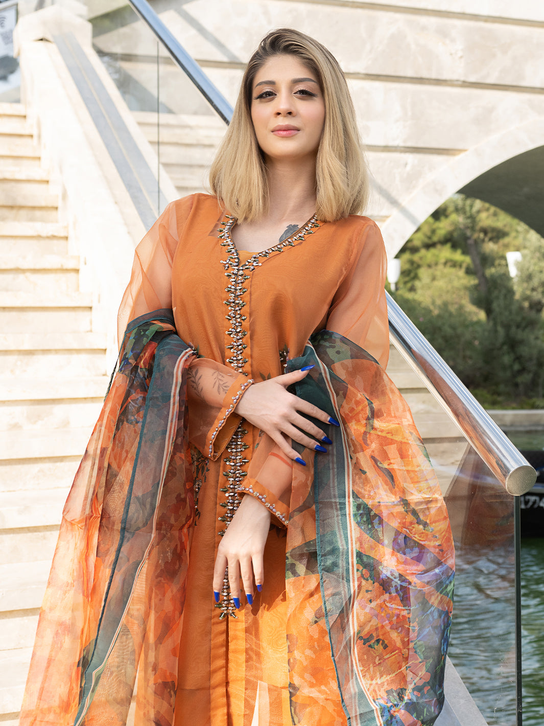 Ain | Venice Vibes | AN-156 by Ain - Designer Dress  - Type : Ladies Clothes - Available at Libayah - 100% Original 