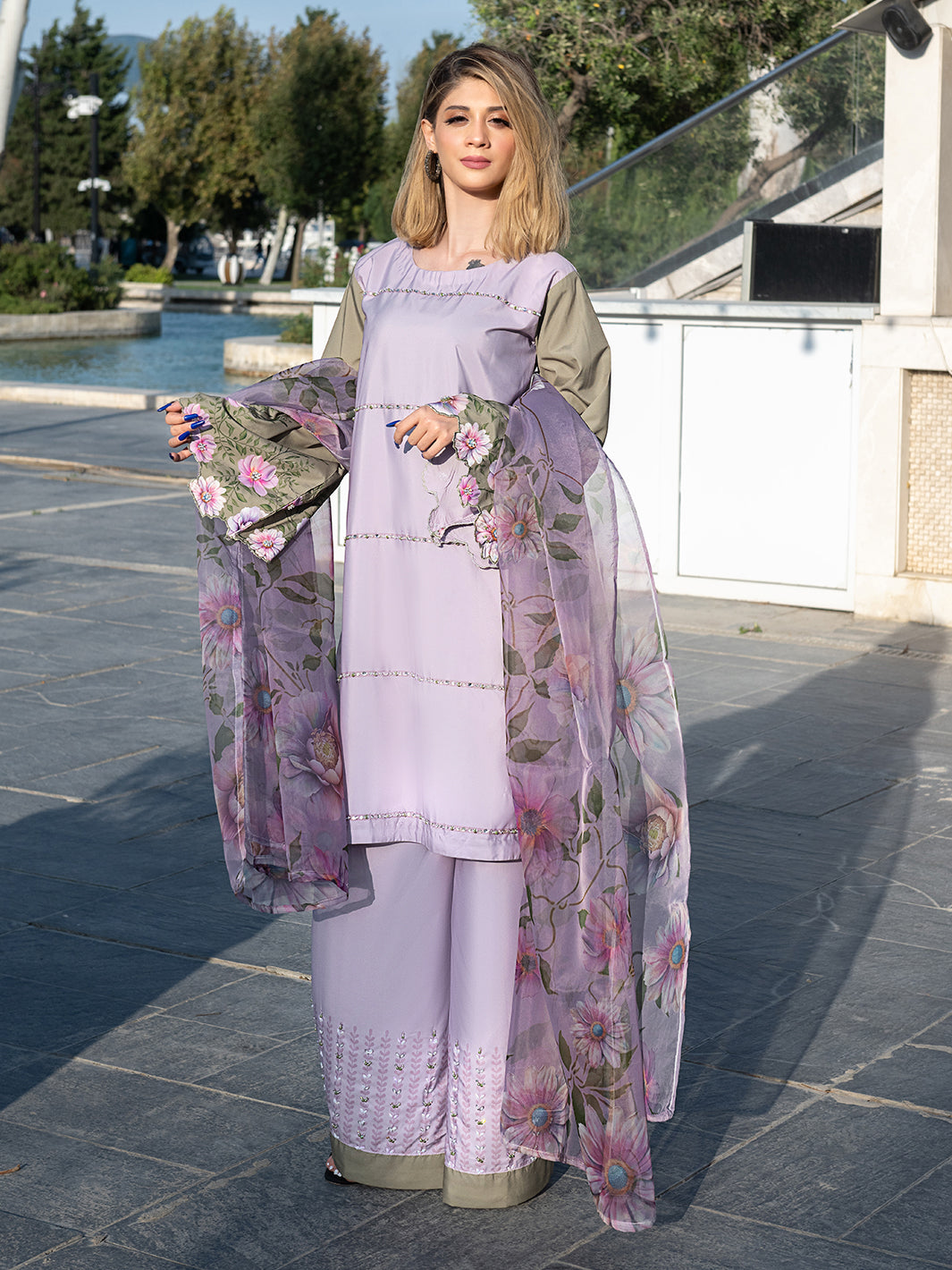 Ain | Venice Vibes | AN-157 by Ain - Designer Dress  - Type : Ladies Clothes - Available at Libayah - 100% Original 