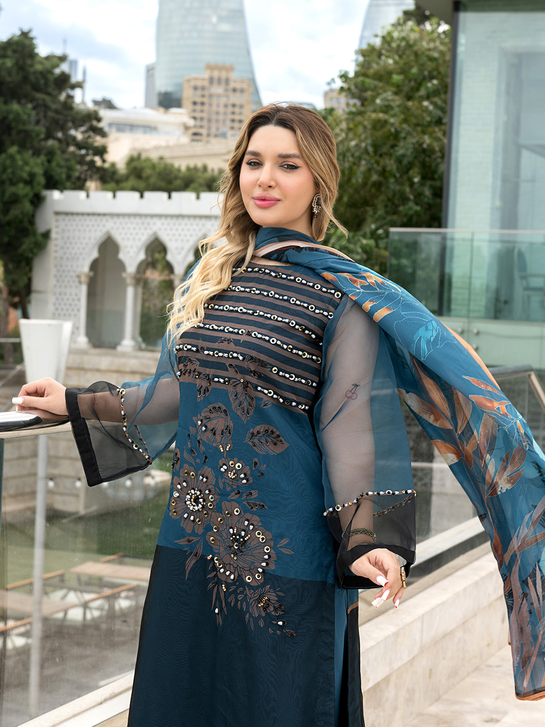 Ain | Venice Vibes | AN-160 by Ain - Designer Dress  - Type : Ladies Clothes - Available at Libayah - 100% Original 