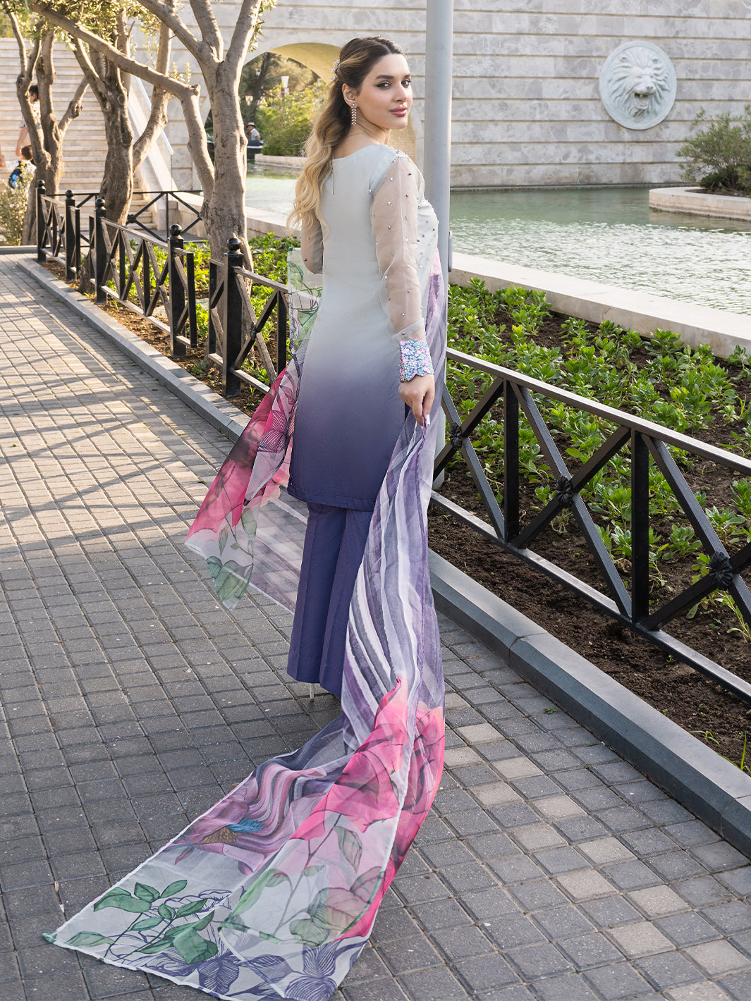Ain | Venice Vibes | AN-161 by Ain - Designer Dress  - Type : Ladies Clothes - Available at Libayah - 100% Original 
