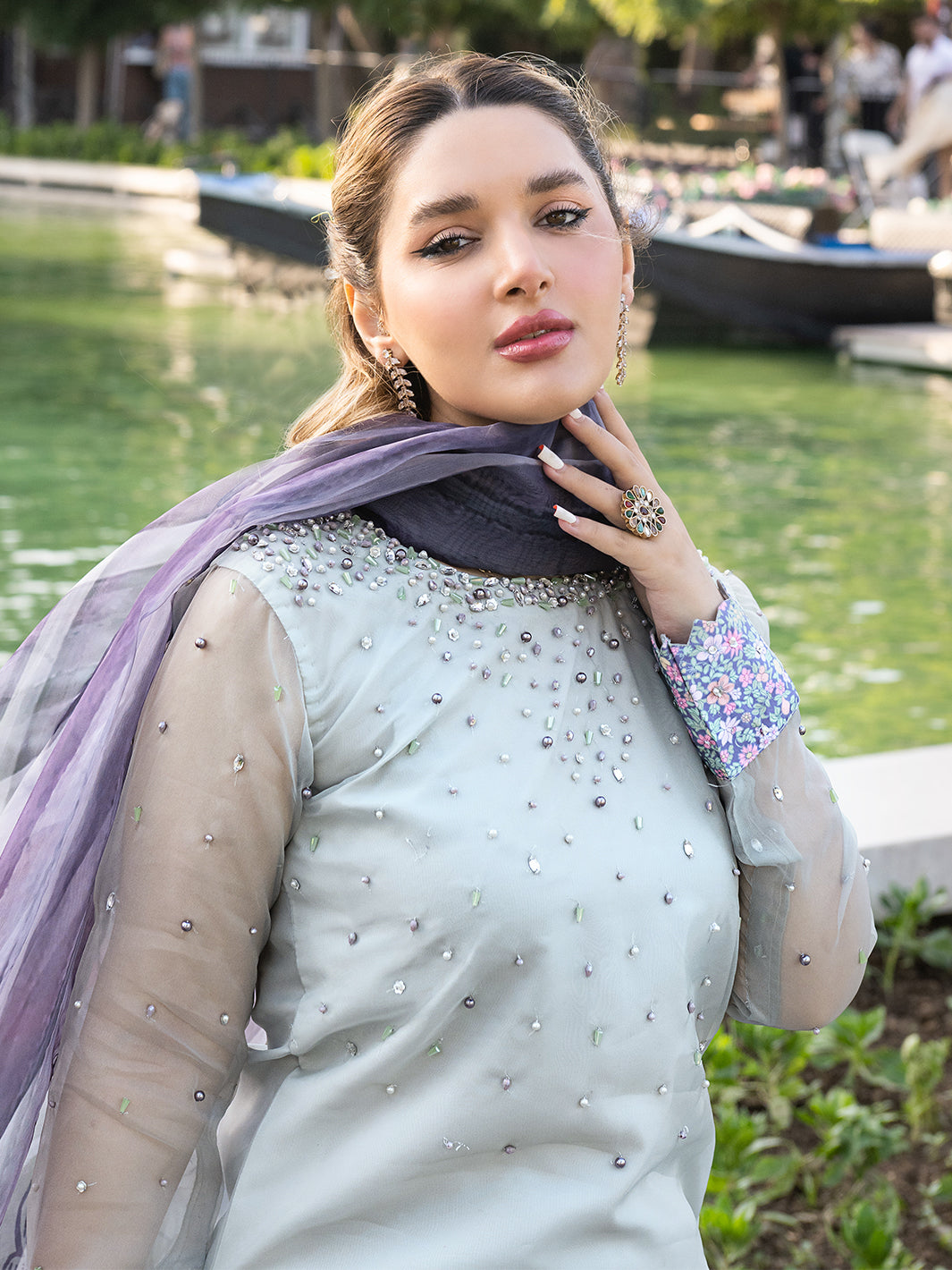 Ain | Venice Vibes | AN-161 by Ain - Designer Dress  - Type : Ladies Clothes - Available at Libayah - 100% Original 