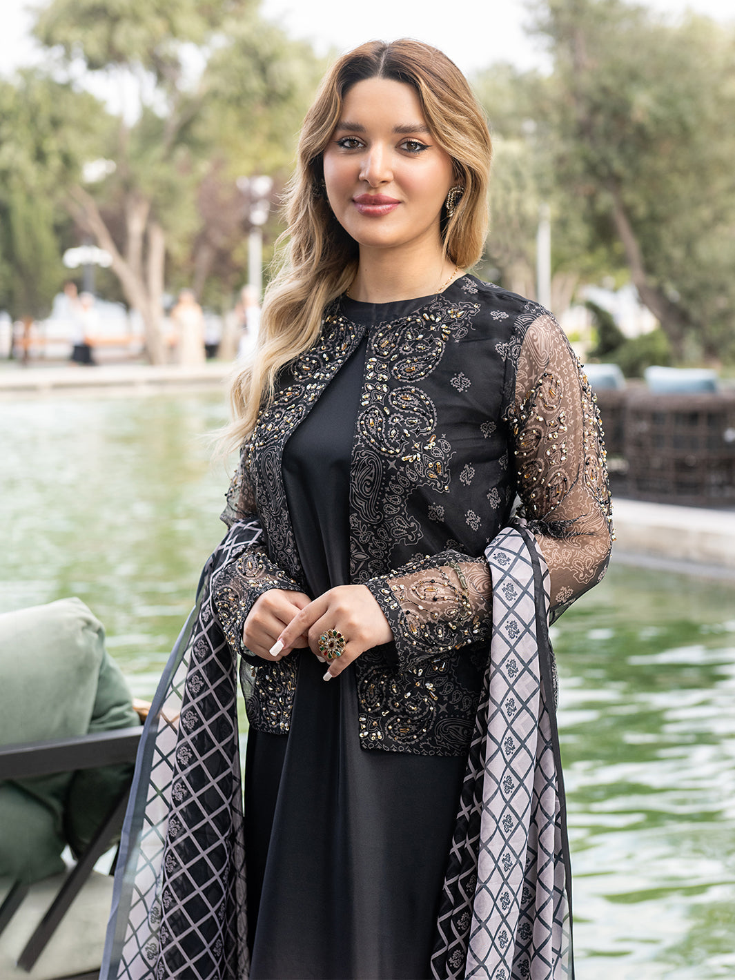 Ain | Venice Vibes | AN-162 by Ain - Designer Dress  - Type : Ladies Clothes - Available at Libayah - 100% Original 