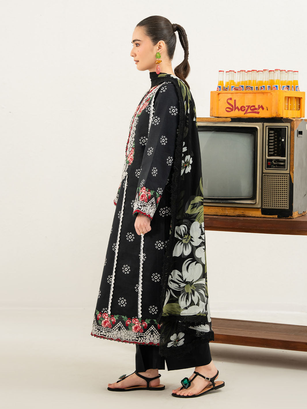 Mahnur | Anaya Lawn | ANA-001 by Mahnur - Designer Dress - Type : Luxury Dress - Available at Libayah - 100% Original