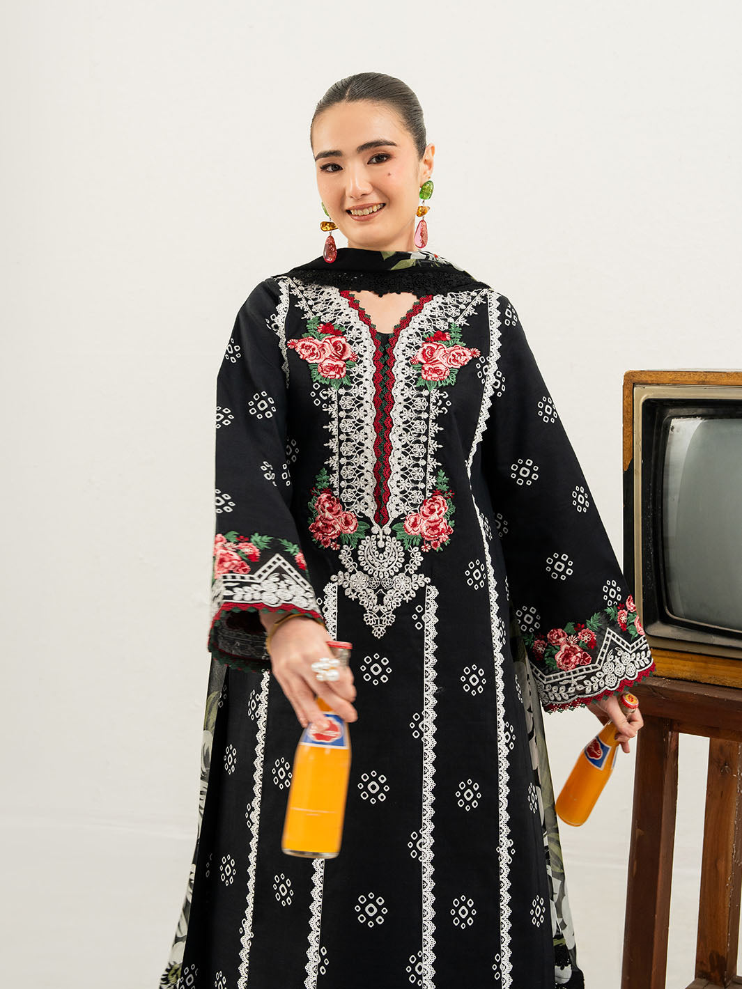 Mahnur | Anaya Lawn | ANA-001 by Mahnur - Designer Dress - Type : Luxury Dress - Available at Libayah - 100% Original
