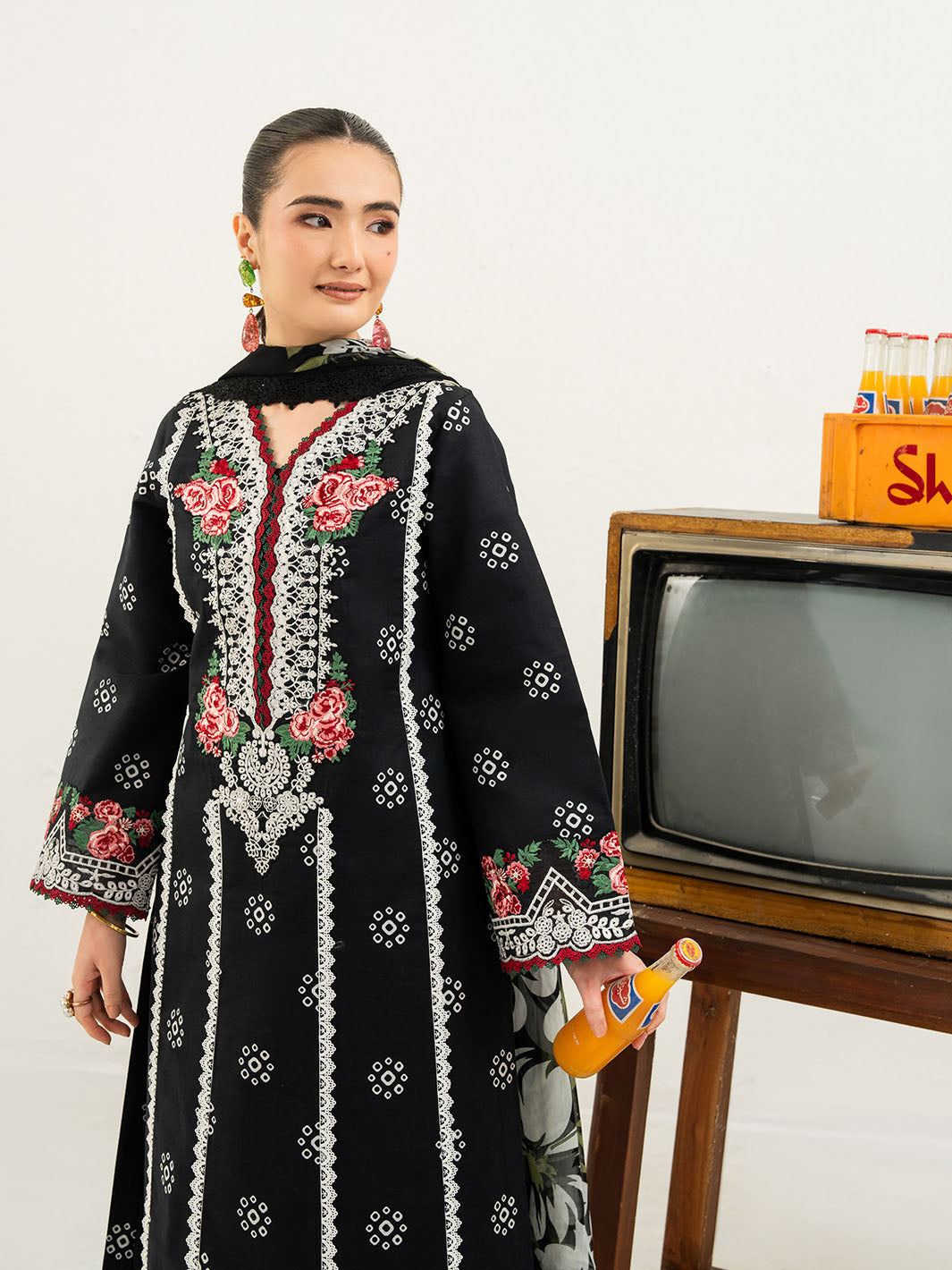 Mahnur | Anaya Lawn | ANA-001 by Mahnur - Designer Dress - Type : Luxury Dress - Available at Libayah - 100% Original