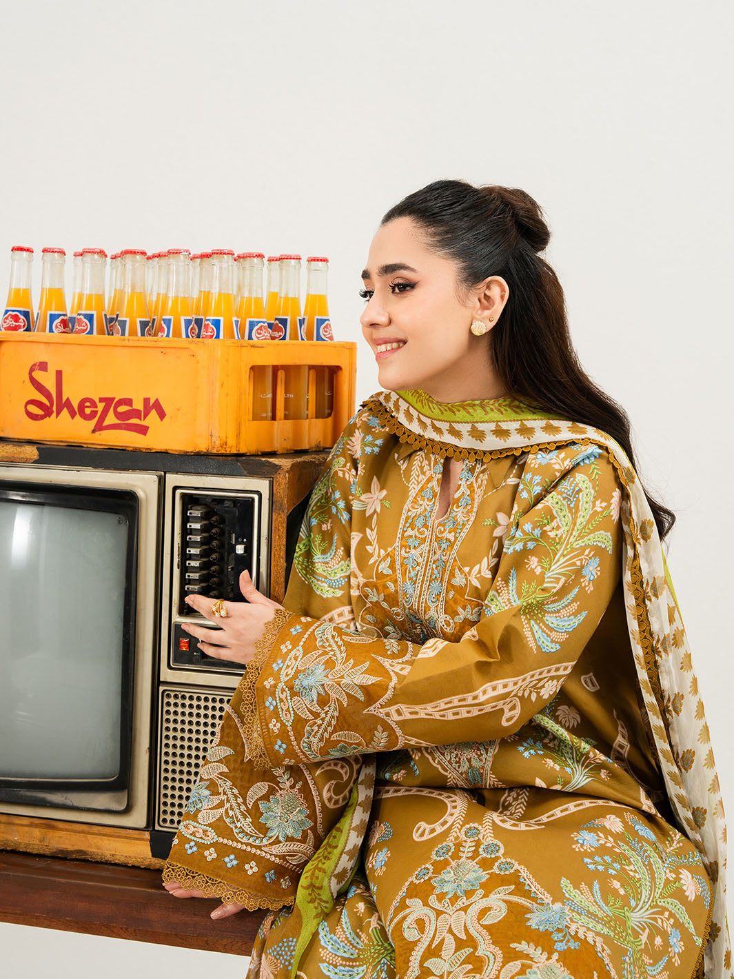 Mahnur | Anaya Lawn | ANA-003 by Mahnur - Designer Dress - Type : Luxury Dress - Available at Libayah - 100% Original
