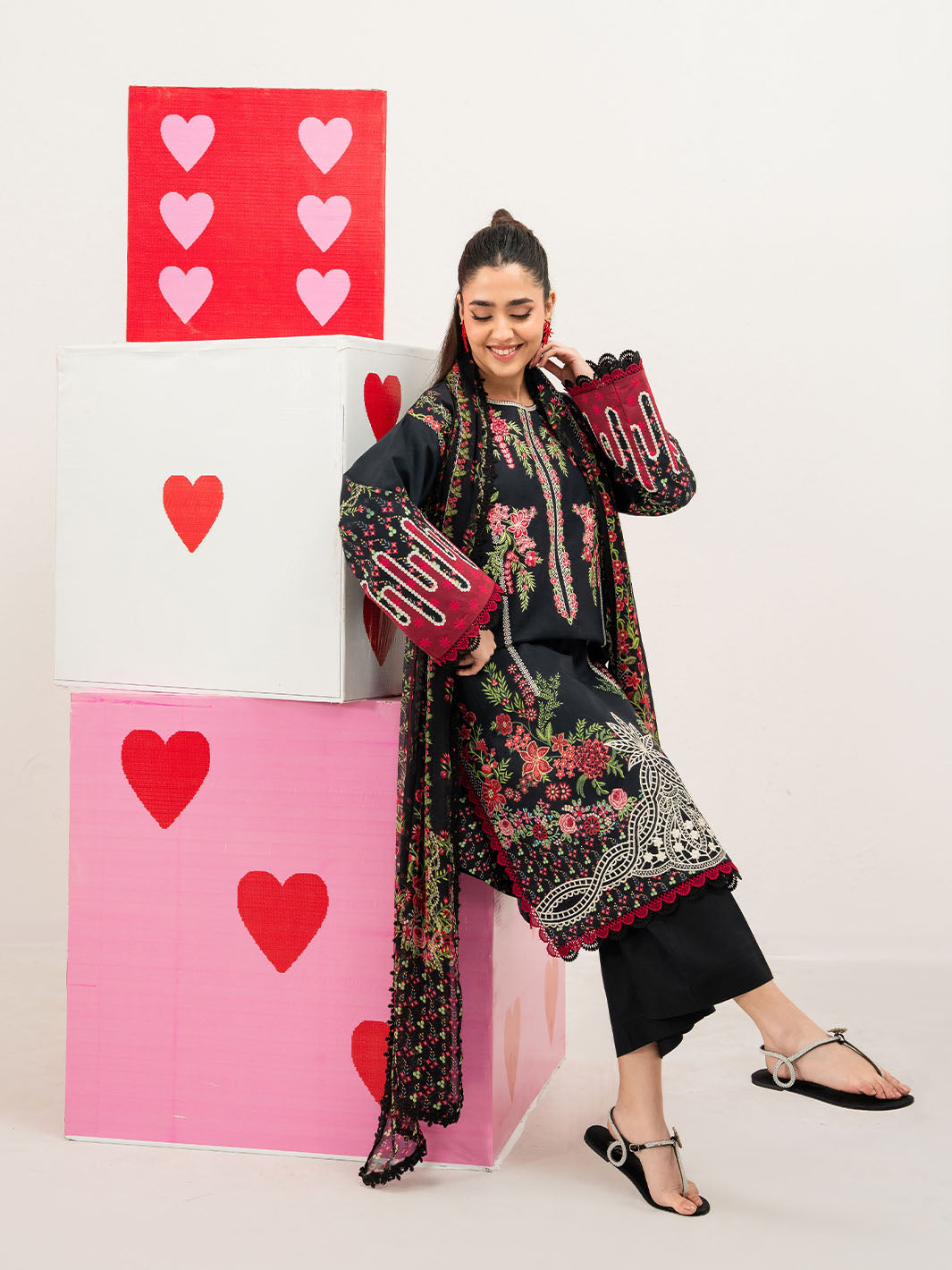 Mahnur | Anaya Lawn | ANA-004 by Mahnur - Designer Dress - Type : Luxury Dress - Available at Libayah - 100% Original