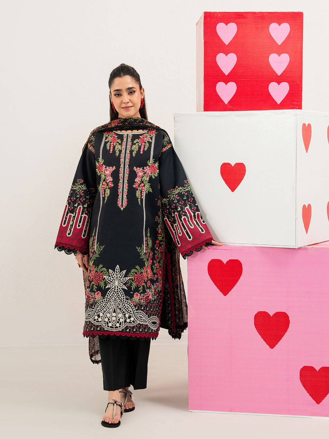 Mahnur | Anaya Lawn | ANA-004 by Mahnur - Designer Dress - Type : Luxury Dress - Available at Libayah - 100% Original