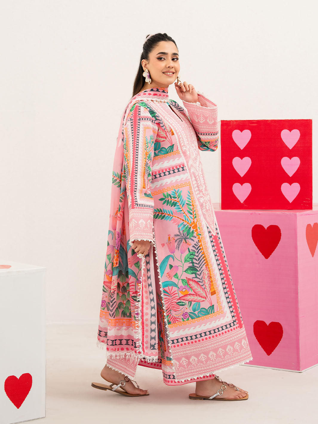 Mahnur | Anaya Lawn | ANA-008 by Mahnur - Designer Dress - Type : Luxury Dress - Available at Libayah - 100% Original