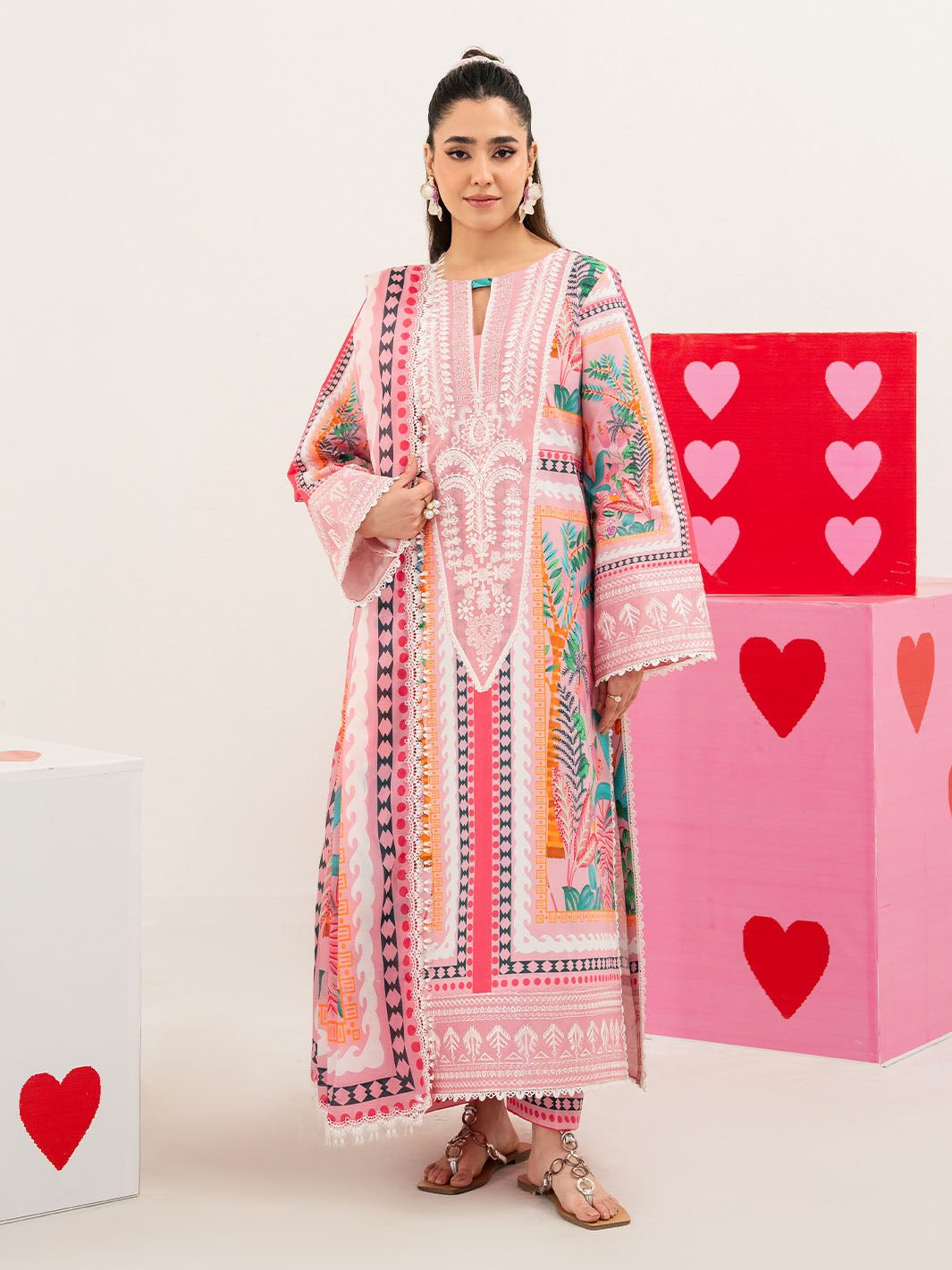 Mahnur | Anaya Lawn | ANA-008 by Mahnur - Designer Dress - Type : Luxury Dress - Available at Libayah - 100% Original