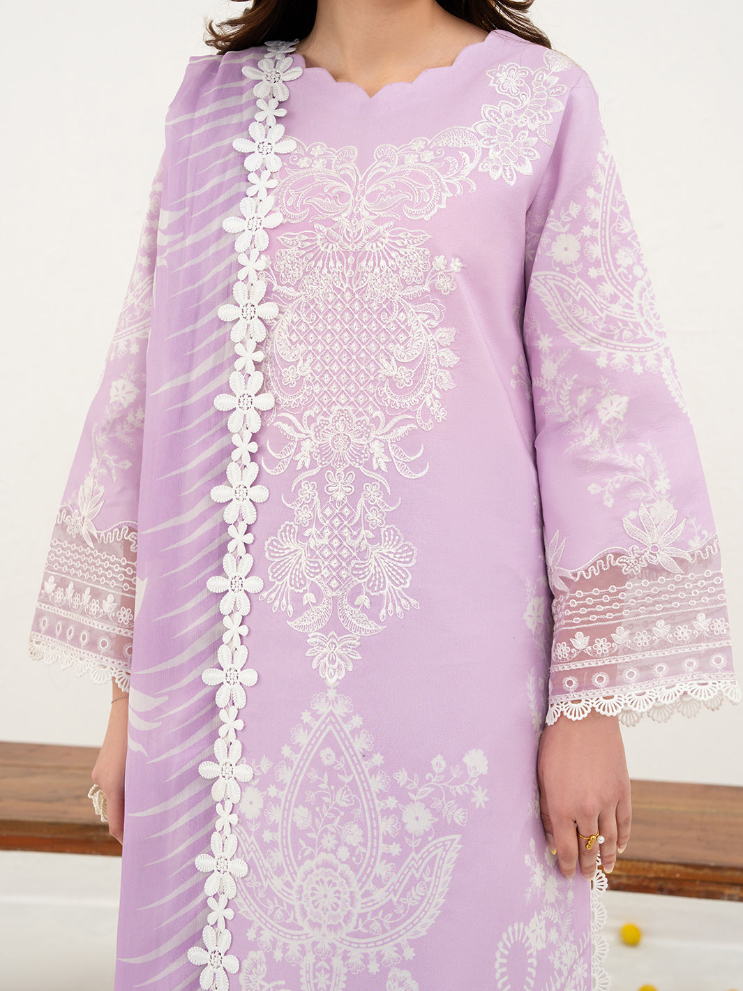 Mahnur | Anaya Lawn | ANA-009 by Mahnur - Designer Dress - Type : Luxury Dress - Available at Libayah - 100% Original
